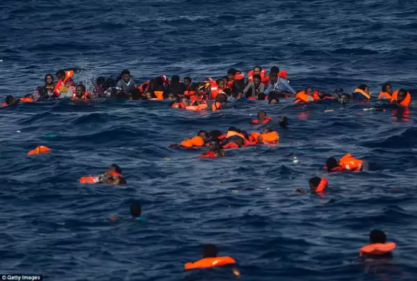 African Migrants Including Children Drown Off The Coast In Libya After Crossing The Sea Photos